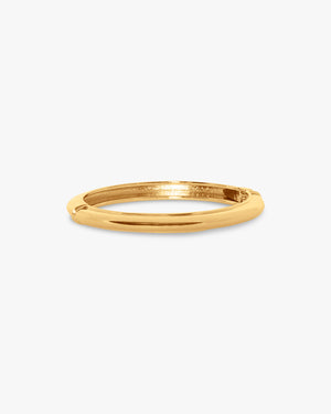 Amilia Thin Bangle Bracelet - Gold Plated