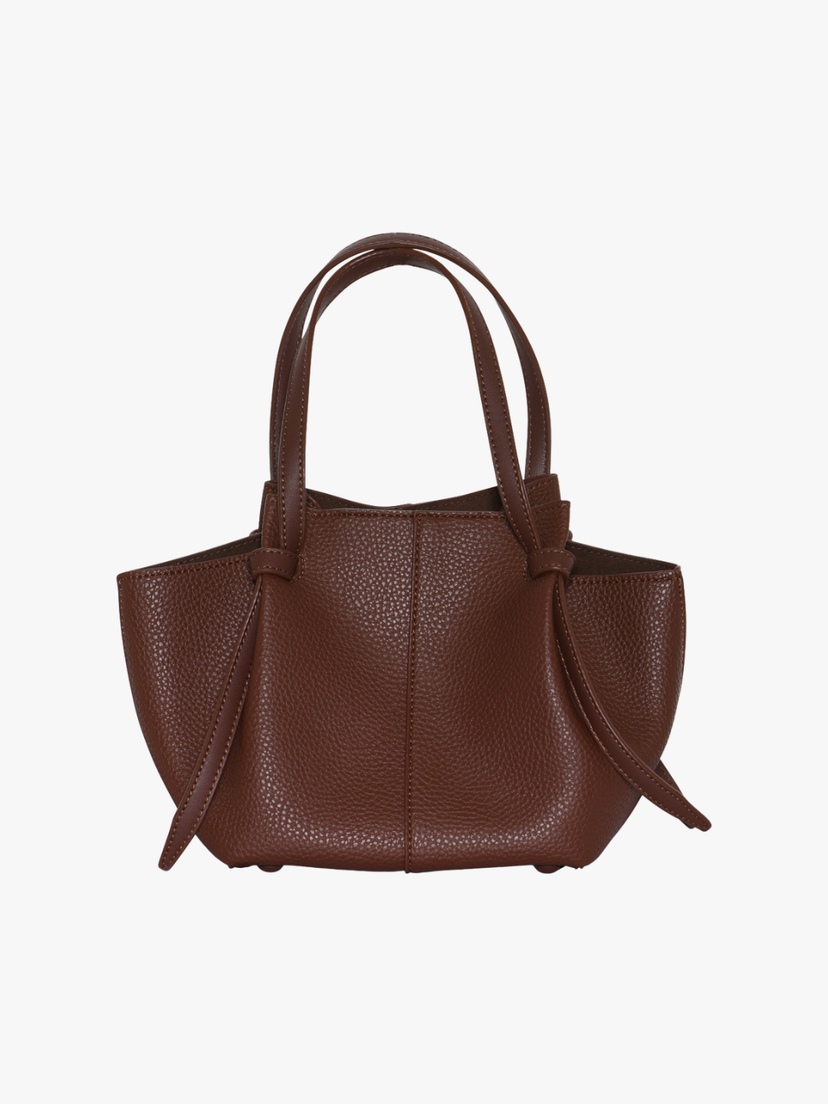 Andrea Mini Strap Bag - Dark Brown