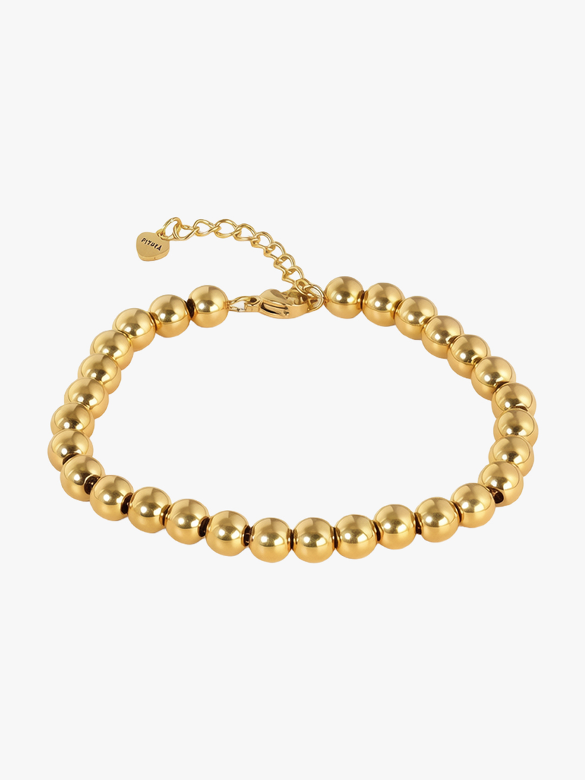 Francesca Ball Bracelet - Gold Plated