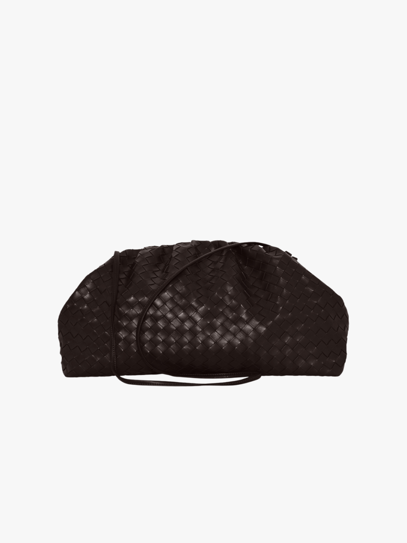 Bianca XL Clutch - Dark Brown