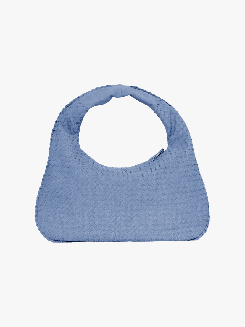 Charlotte Bag Faux Suede - Denim Blue