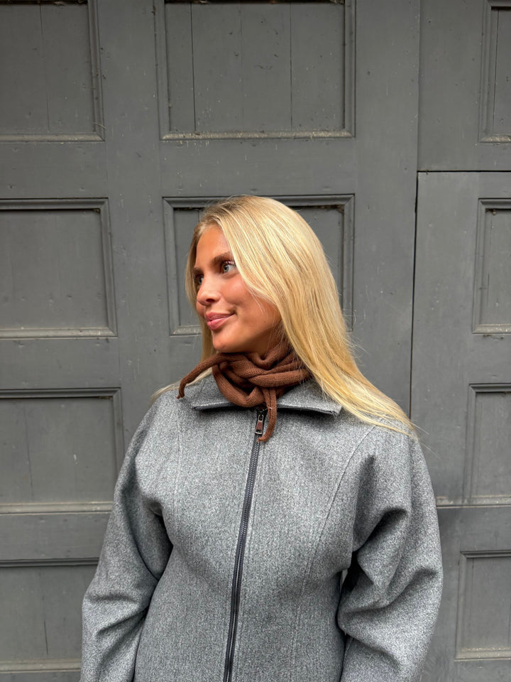 Carla Scarf - Chocolate Brown