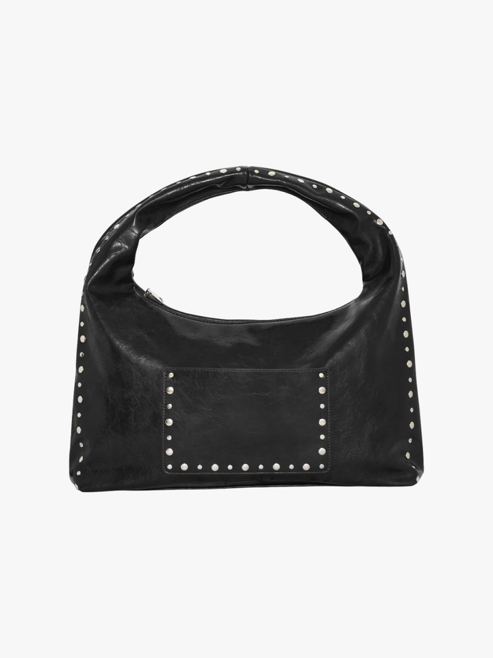 Ella Stud Bag - Black