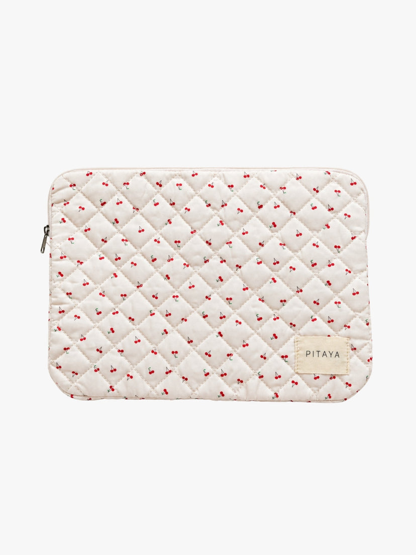 Emma Computer Sleeve - Red Cherry