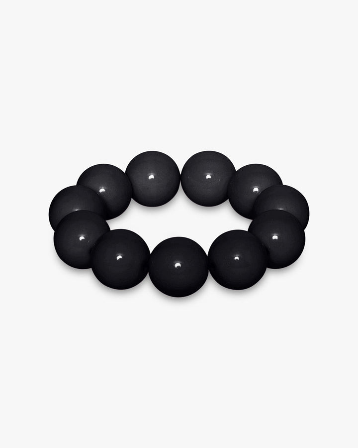 Billie Chunky Pearl Bracelet - Black