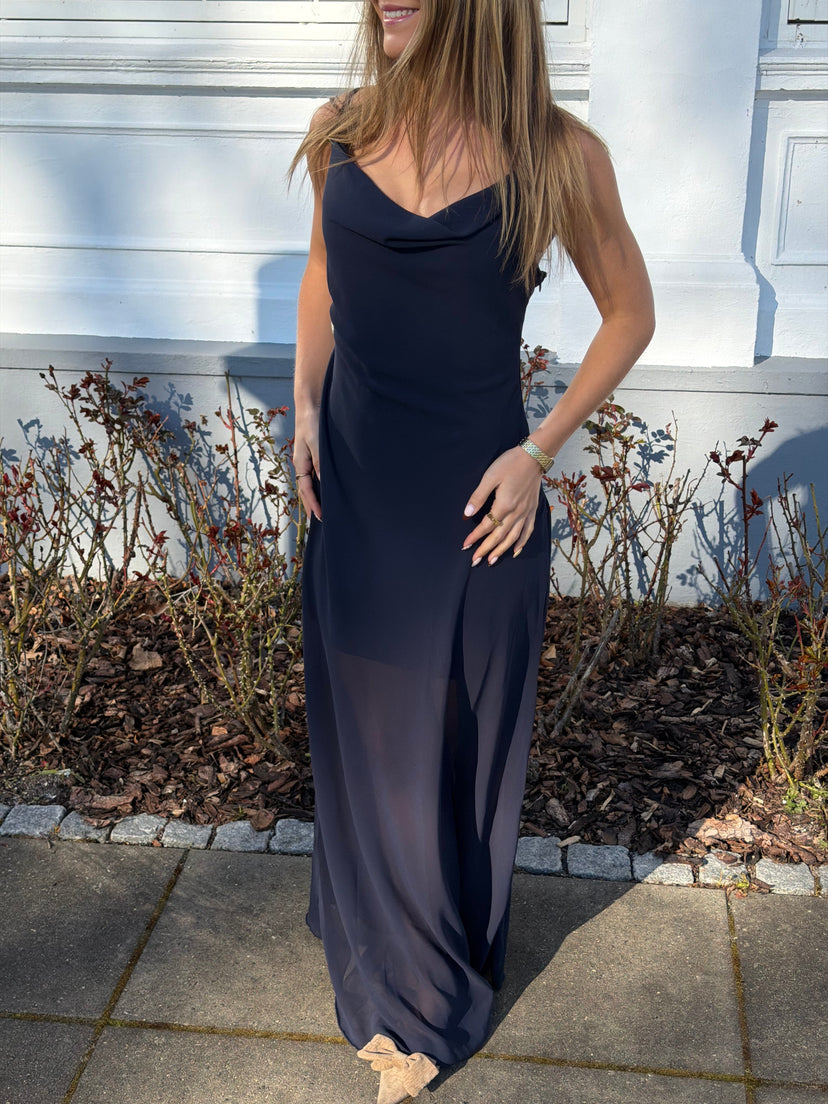 Cindy Maxi Dress - Navy Blue