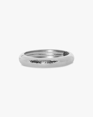 Fiona Chunky Bangle Bracelet - Stainless Steel
