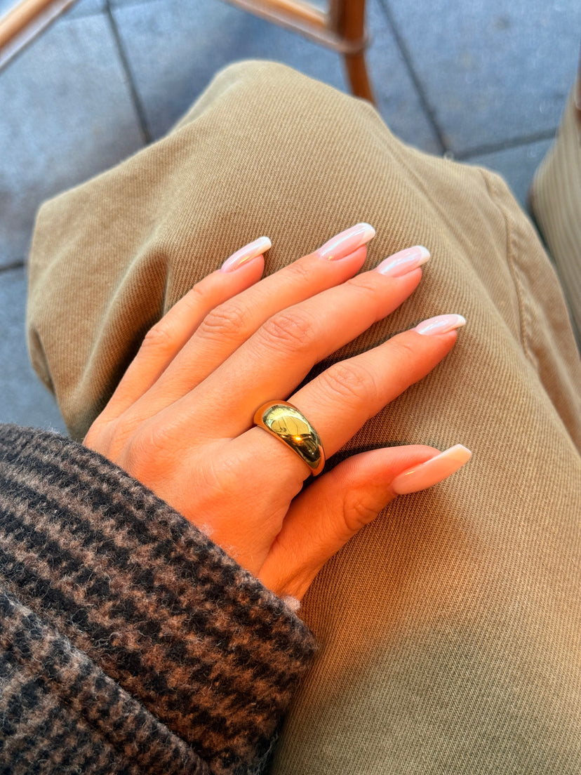 Ella Chunky Ring - Gold Plated