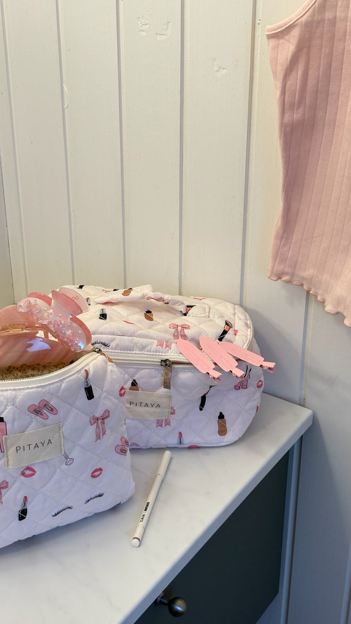 Large Makeup Bag - Girly Things