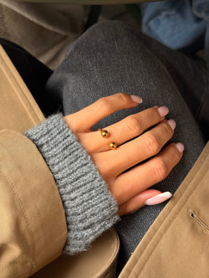 Frida Ball Ring - Gold Plated