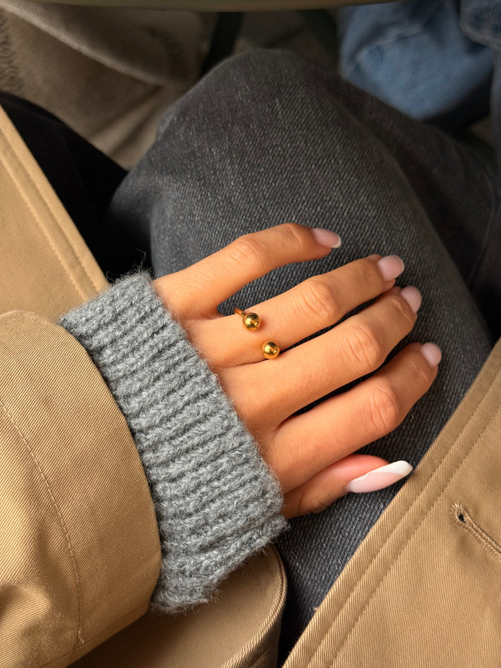 Frida Ball Ring - Gold Plated