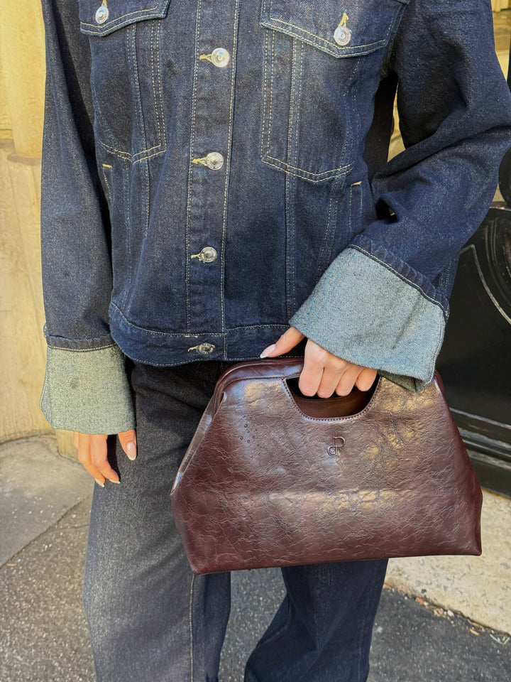 Asta Handbag - Dark Brown