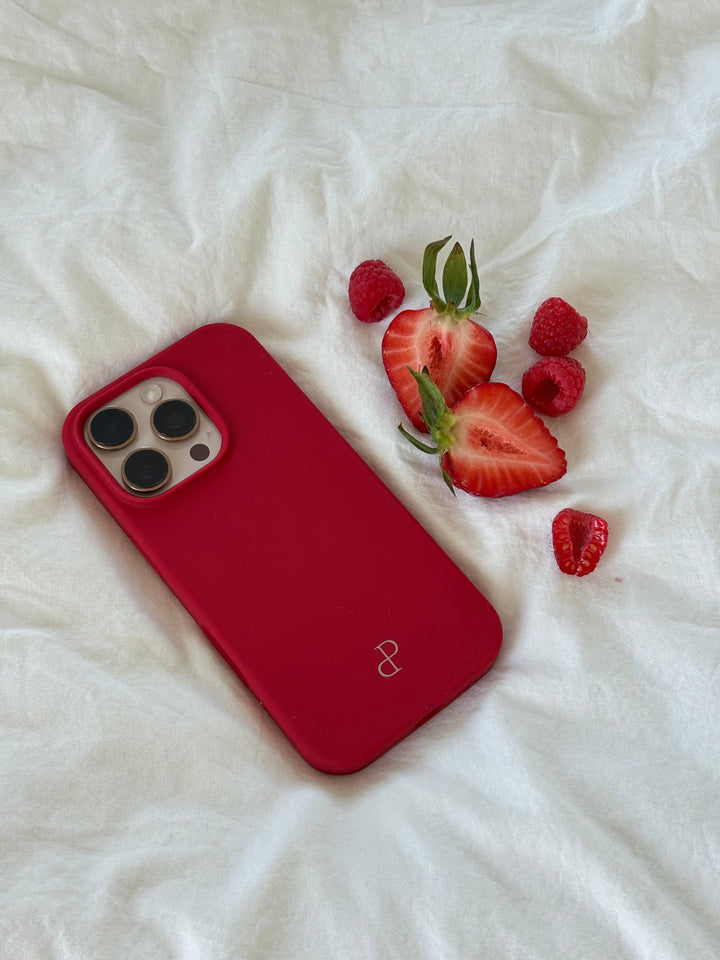 iPhone 16 Pro Cover - Cherry Red