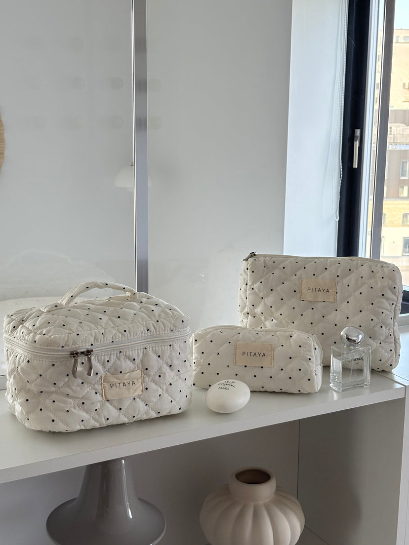 Small Makeup Bag - Dots