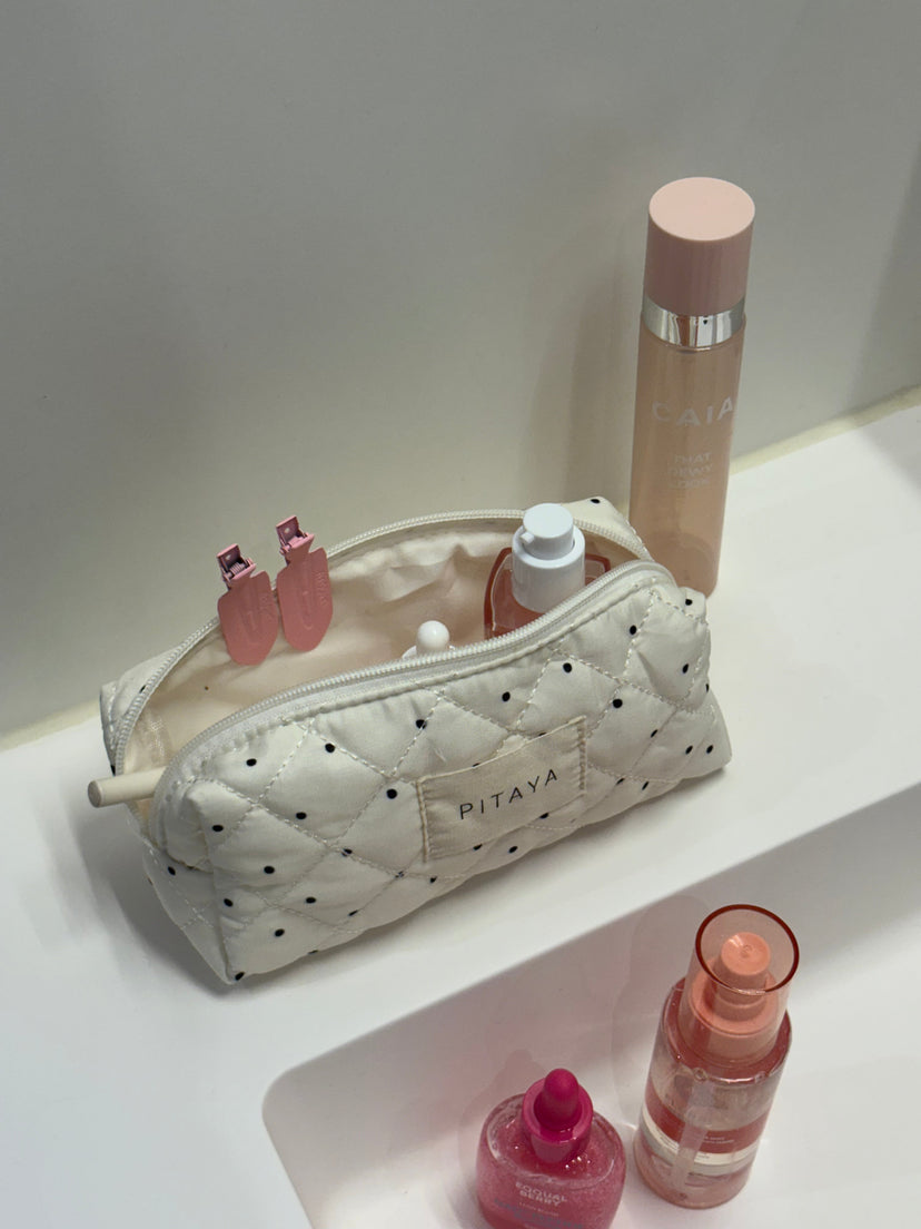 Small Makeup Bag - Dots