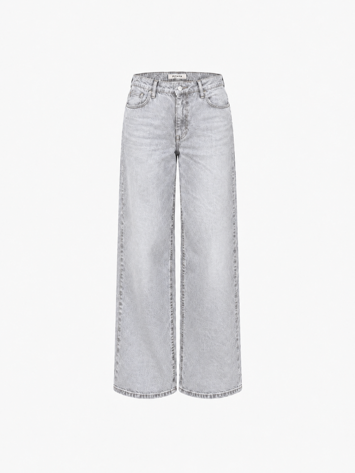 Luna Denim Jeans - Light Grey
