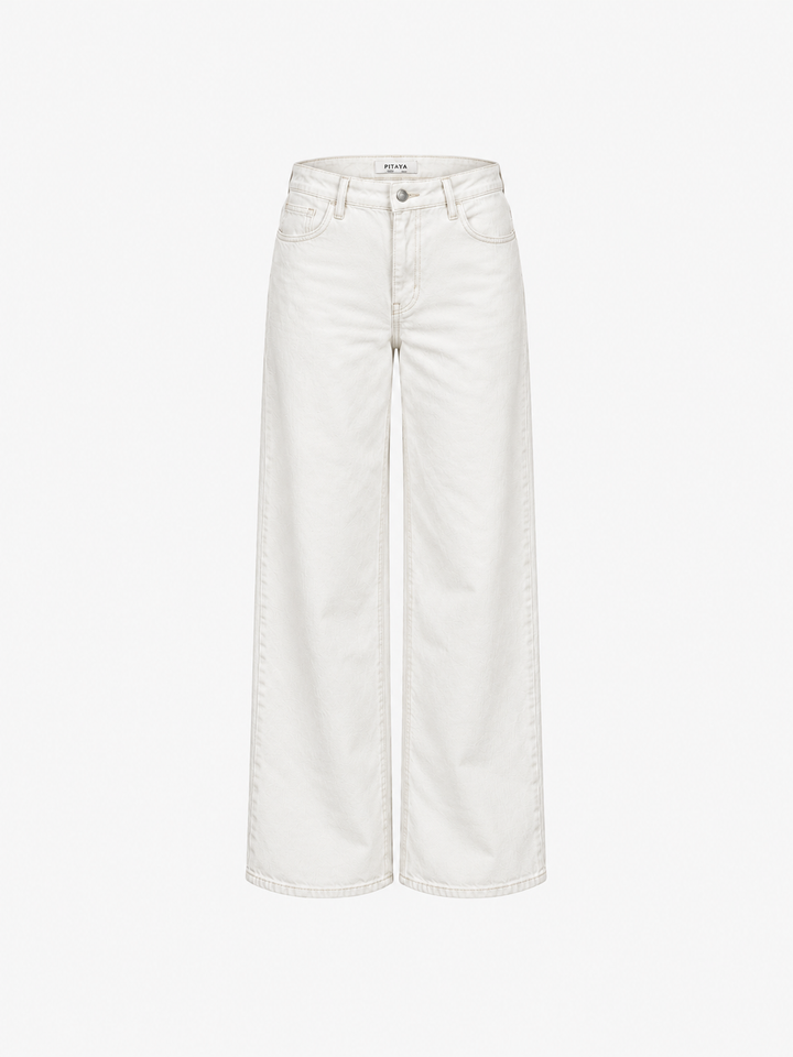 Luna Denim Jeans - White