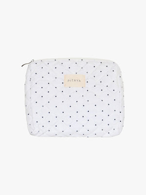 Medium Makeup Bag - Dots