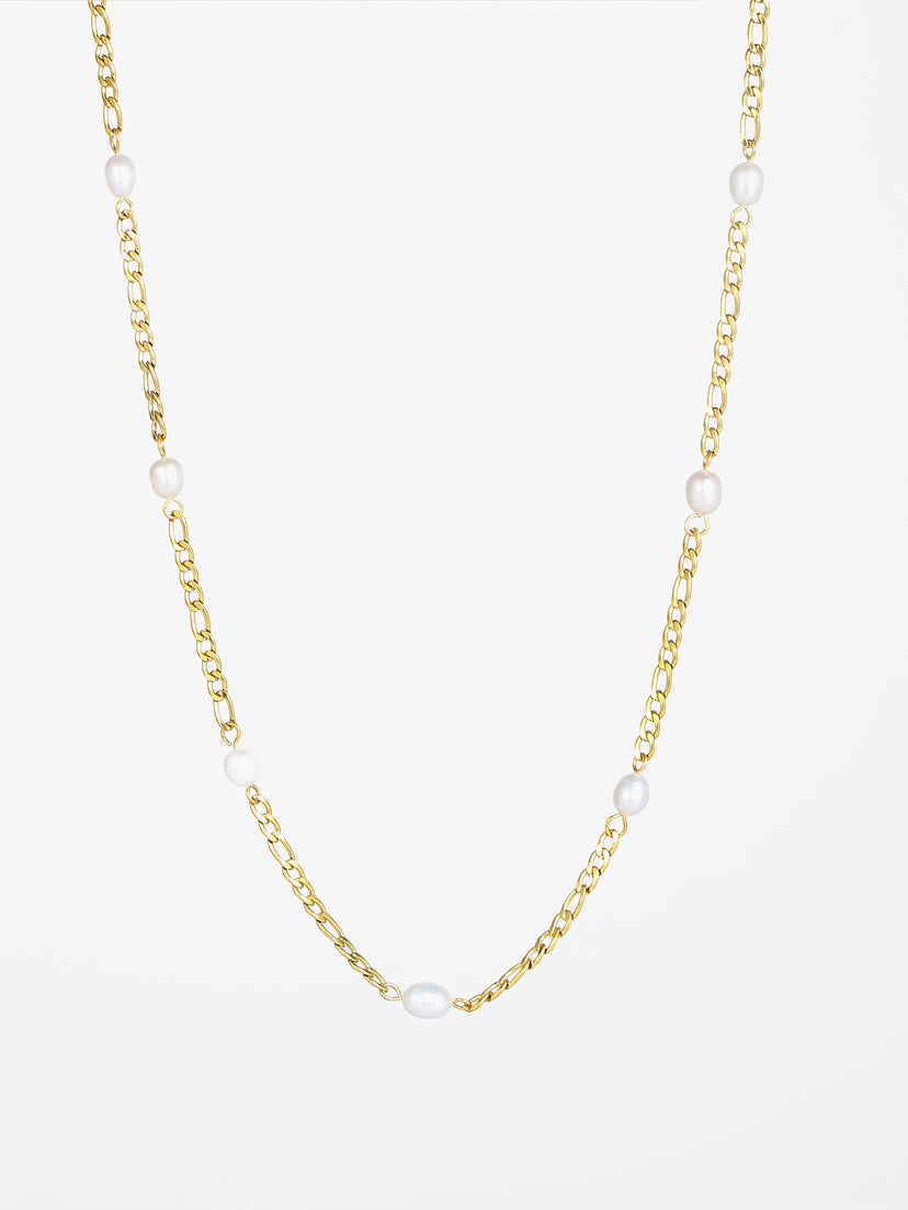 Pernille Pearl Necklace - Gold Plated