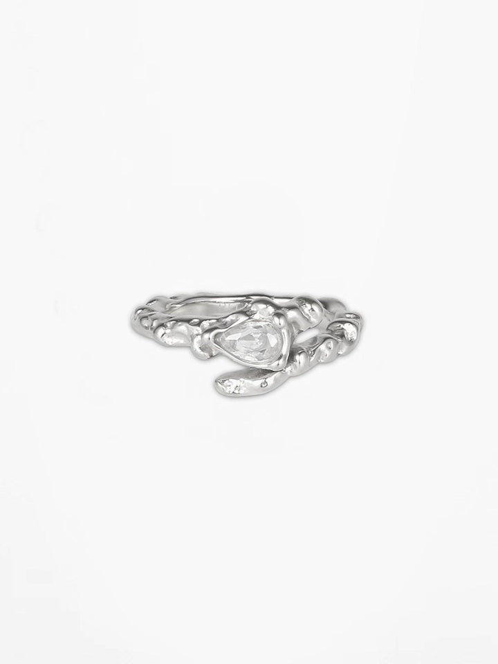 Selma Stone Ring - Stainless Steel