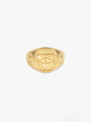 Iris Eye Ring - Gold Plated