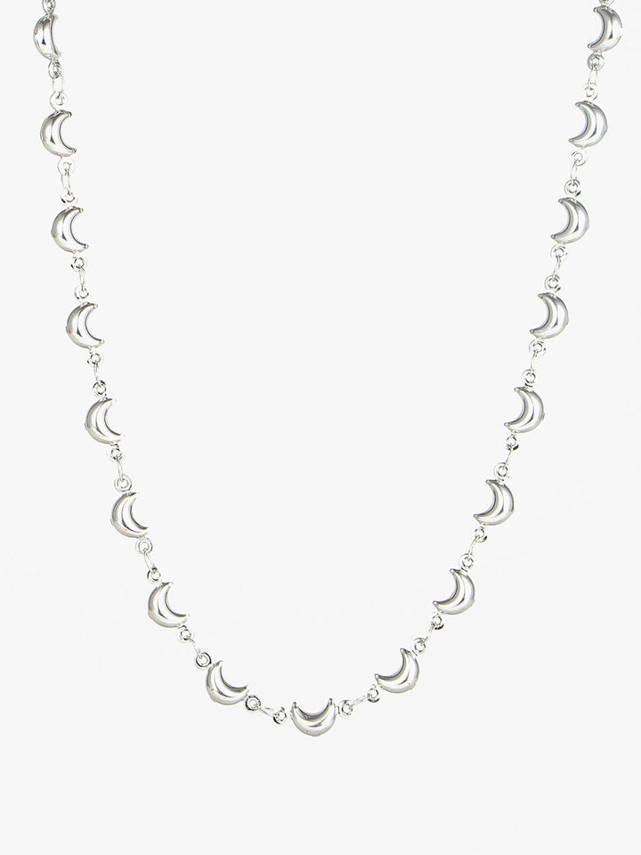 Moon Necklace - Stainless Steel