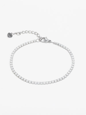 Mira Zircon Bracelet - Stainless Steel