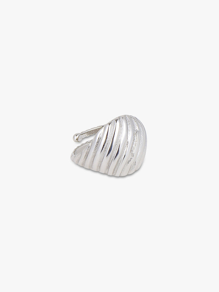 Signe Stroke Ring - Stainless Steel