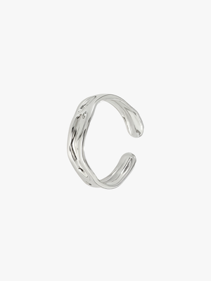 Alice Wave Ring - Stainless Steel