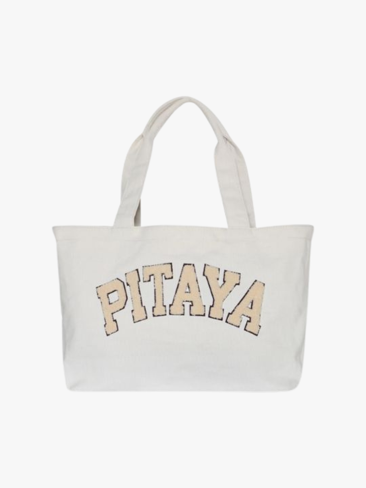 Vilma Tote Bag Medium - Off White Teddy