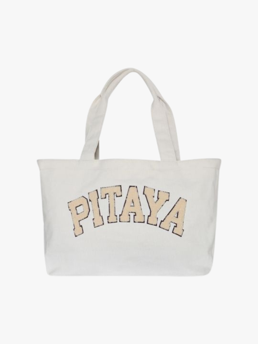 Vilma Tote Bag Medium - Off White Teddy