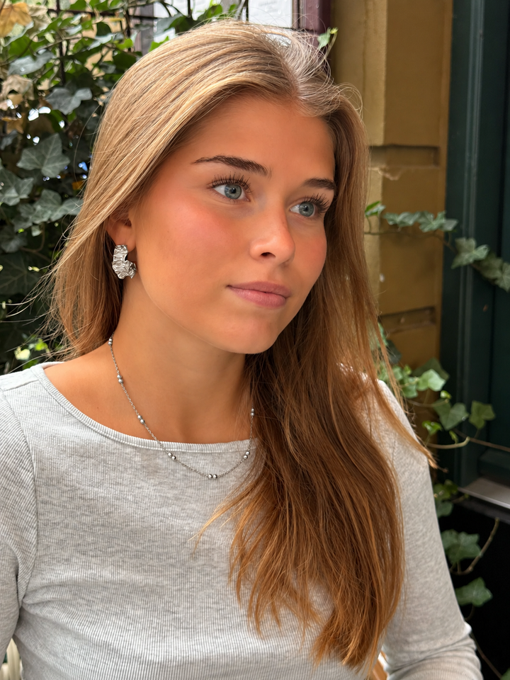 Filine Ball Necklace - Stainless Steel