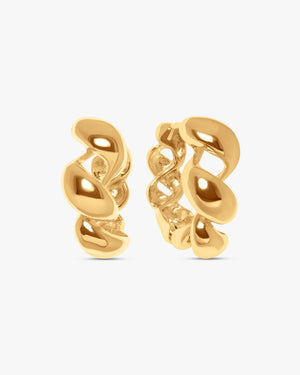 Agnete Earrings - Gold Plated