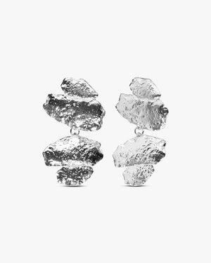 Alberte Earrings - Silver Plated