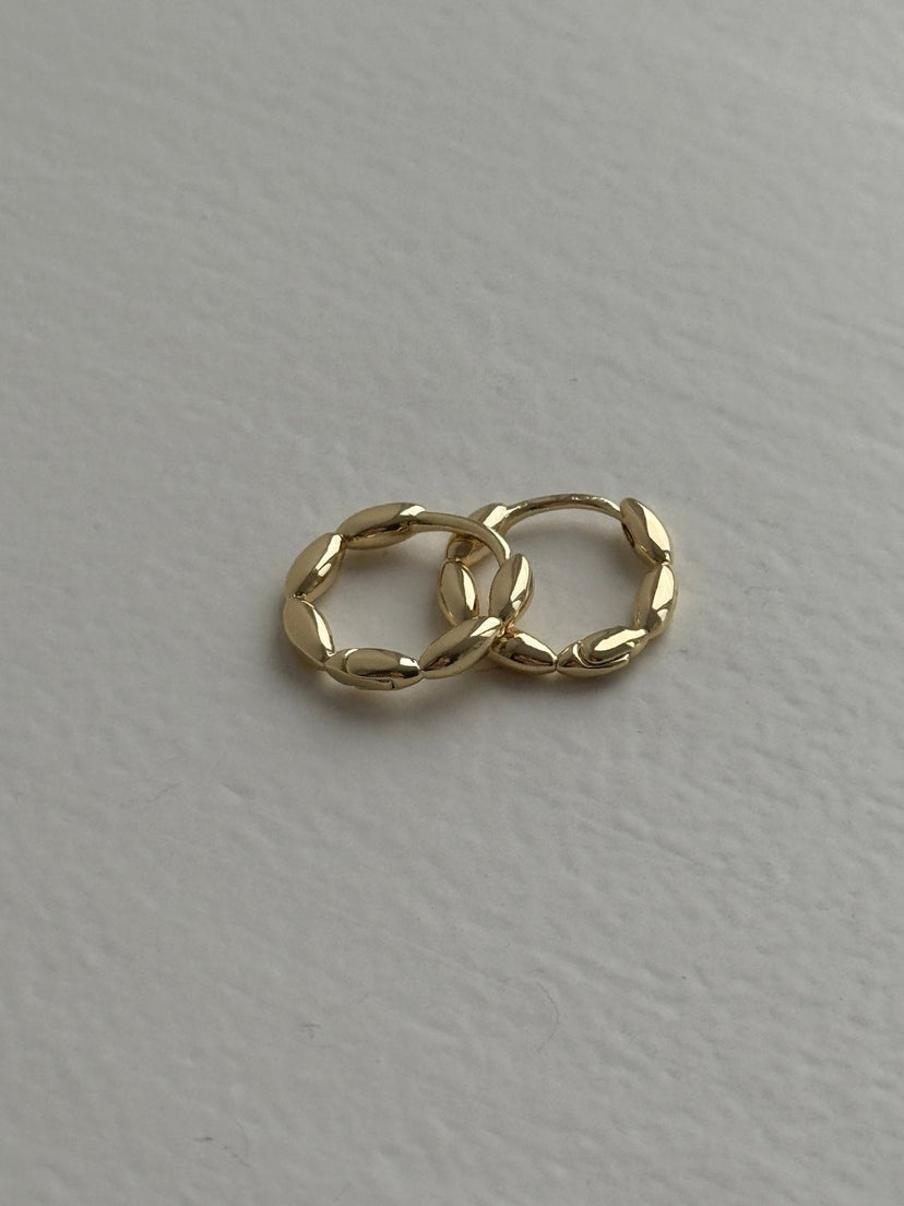 Cally Creol Earrings - Gold Plated
