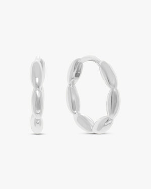 Cally Creol Earrings - Silver Plated