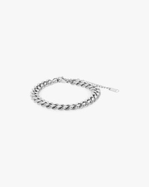 Frida Chain Bracelet - Silver Plated