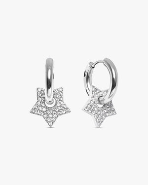 Helena Earrings - Silver Plated