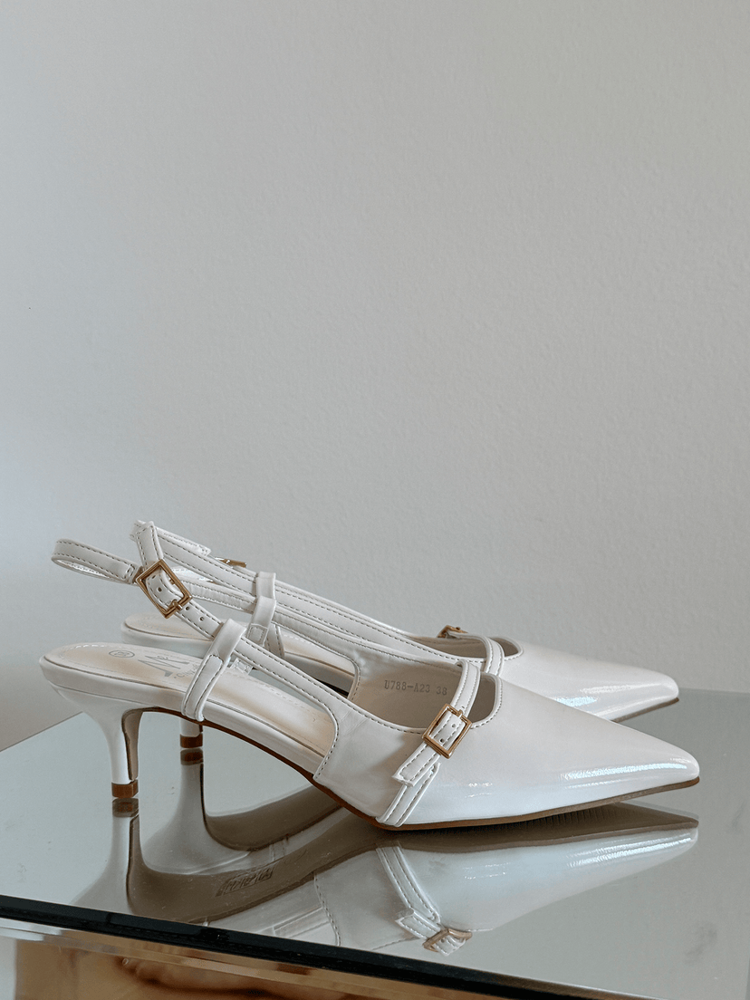 Signe Pumps - White