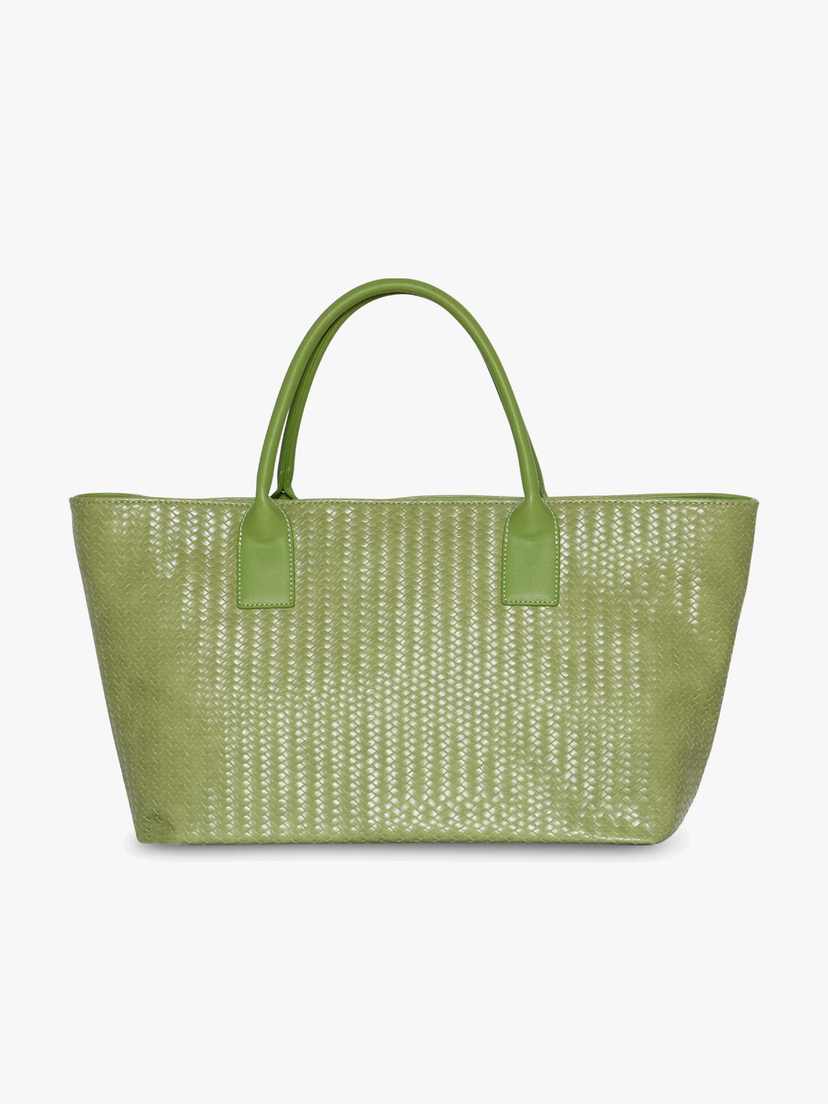 Noa Braided Bag - Matcha Green