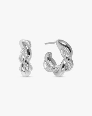 Olivia Earrings - Silver Plated