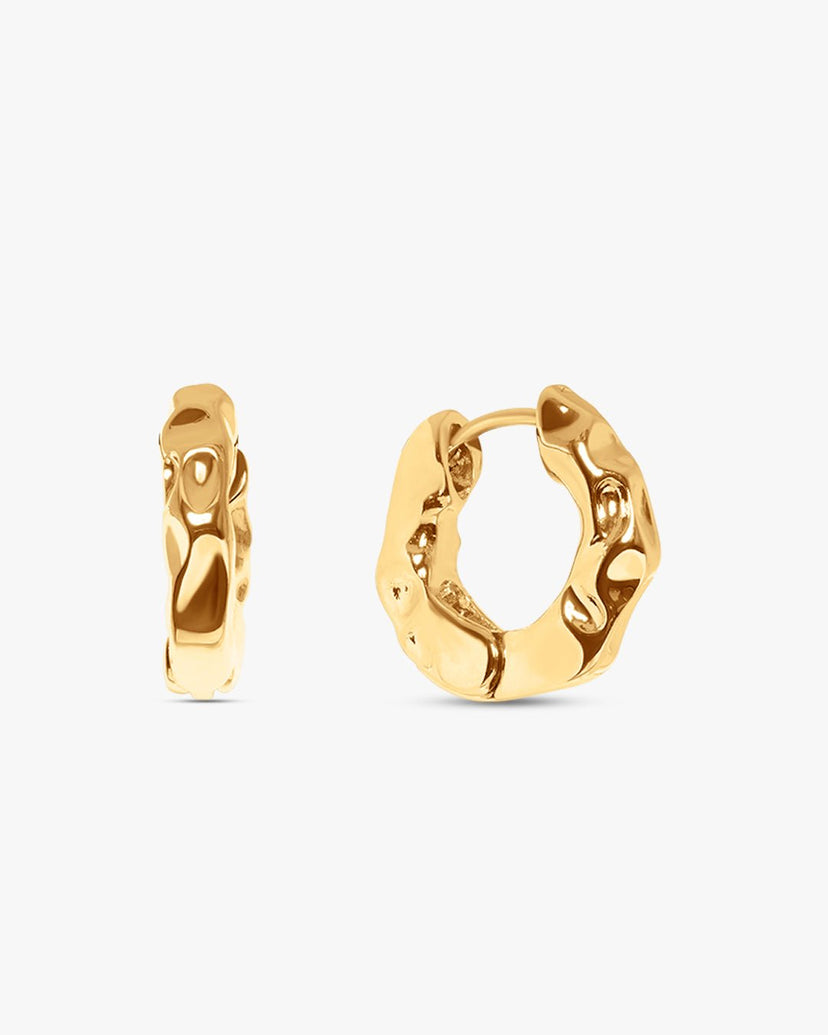Saga Earrings - Gold Plated