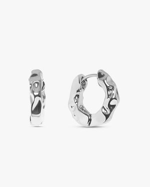Saga Earrings - Silver Plated